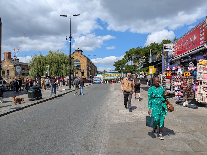 Camden High Street rubbish removal guide near Camden Market